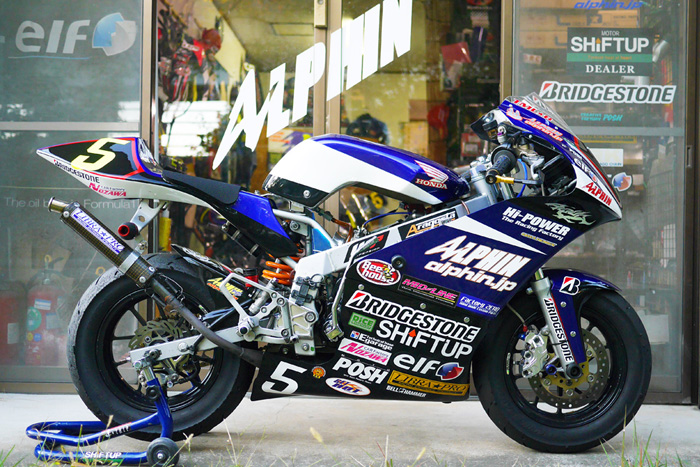 アルフィン NSR80データー サーキット